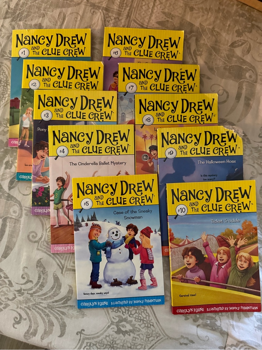 Nancy Drew and the Clue Crew Kids Books - 10 total